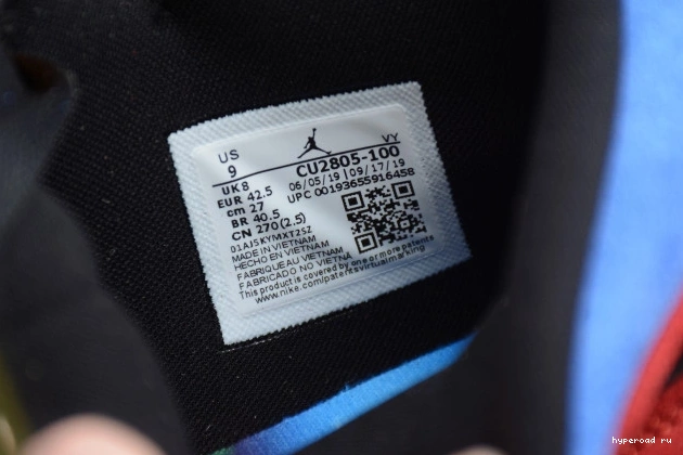 1 Mid Air CU2805-100 SE Fearless Great the Blue Jordan 0716